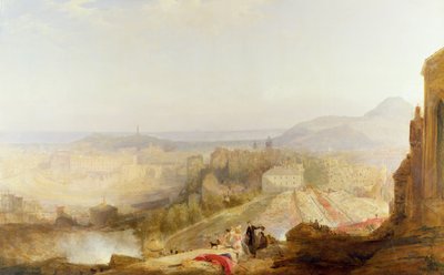 Revisión Militar con Motivo de la Visita de Jorge IV a Edimburgo, 1823 de John Wilson Ewbank